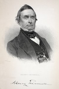 Henry Grinnell, ilustración de Henry Grinnell (1799-1874); La segunda expedición Grinnell en busca de Sir John Franklin..., 1856 de American School