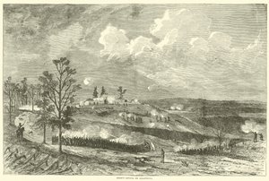 Ataque de Hood en Allatoona, octubre 1864 de American School