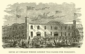 Casa en Chicago donde Lincoln fue nombrado Presidente de American School