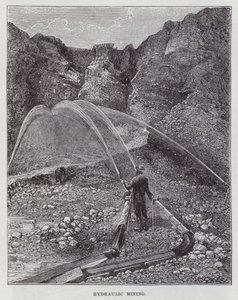 Minería hidráulica de American School