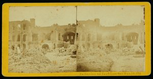 Interior de Fort Sumter de American School