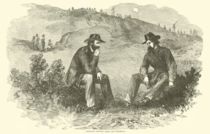 Entrevista entre Grant y Pemberton, julio 1863 de American School