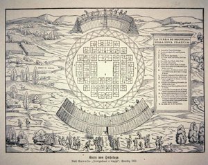 Pueblo iroqués de Hochelga de American School