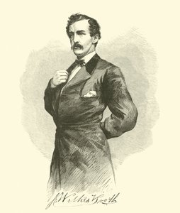 J Wilkes Booth, abril 1865 de American School