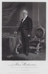 James Buchanan (grabado) de American School