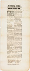 Jamestown journal extra, 9 de mayo de 1862