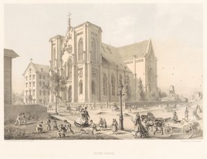 Iglesia Jesuita, Iglesia de la Sagrada Familia, Chicago 1866 de American School