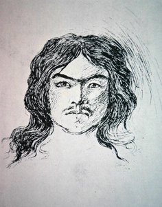 Joaquín Murieta (litografía) de American School