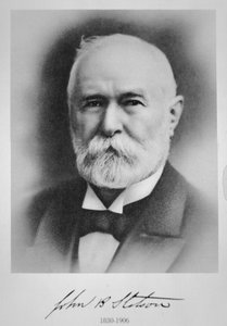 John B. Stetson (1830-1906) fabricante de sombreros estadounidense de Filadelfia de American School