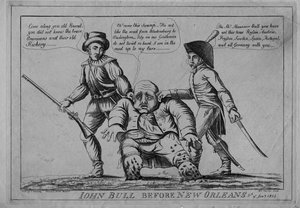 John Bull ante Nueva Orleans, 1815