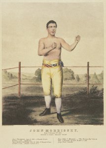 John Morrissey, de una impresión contemporánea de American School