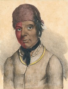 John Skenandoa, también conocido como Shenandoah. Retrato. de American School