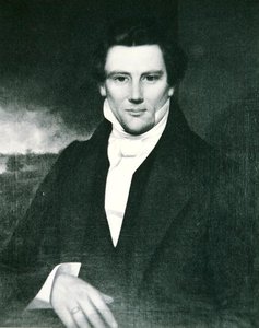 Joseph Smith (1805-44) profeta fundador de la religión mormona en EE.UU.