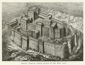 Castillo de los Caballeros Templarios en Kragin, Tierra Santa