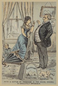 Vestido de señora pegado al suelo con Tenexina egipcia de American School