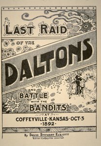 Última incursión de los Dalton...en Coffeyville, Kansas por David Stewart Elliot, 5 de octubre de 1892