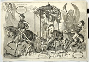 Liderando, siguiendo, rebelándose, 1864 de American School