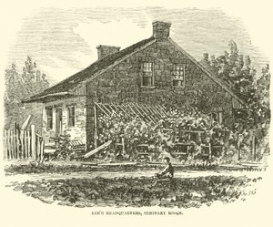 Cuartel general de Lee, Seminary Ridge, julio 1863