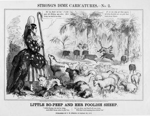 Little Bo-Peep y sus ovejas tontas
