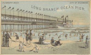 Muelle del océano de Long Branch