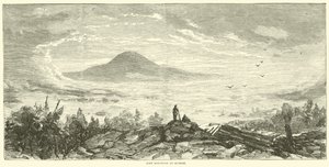 Lost Mountain al amanecer, junio de 1864 de American School