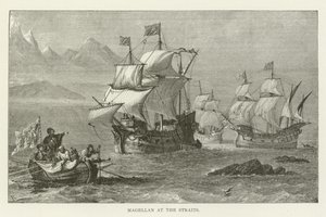 Magallanes en el estrecho de American School