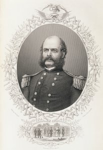 Mayor General Ambrose Everett Burnside, de 
