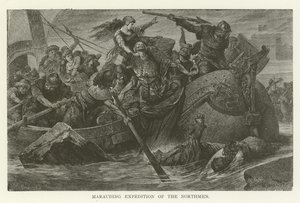 Expedición de saqueo de los normandos