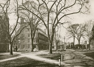 Massachusetts Hall, Universidad de Harvard, Cambridge
