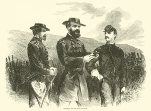 McPherson y sus ingenieros jefes, mayo 1863