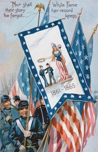 Postal del Día de los Caídos, c.1900 de American School