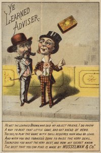 Hombres conversando sobre tabaco