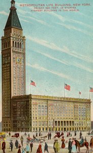 Edificio Metropolitan Life, Nueva York, c.1909-13