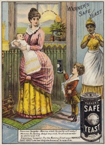 Madre acunando a su bebé