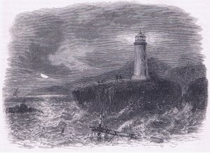 Isla Mount Desert, ilustración de la Historia de los Estados Unidos de Cassell, pub. por Petter & Galpin c.1890 de American School