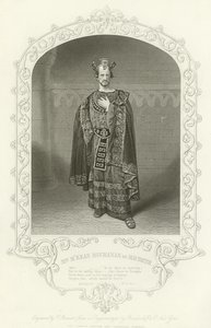 Sr. MKean Buchanan como Macbeth, Acto III, escena i
