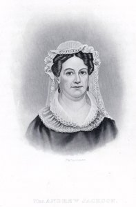 Sra. de Andrew Jackson (grabado) de American School