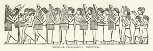 Procesión musical, Nínive de American School