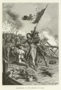 Napoleón en el Puente de Lodi de American School