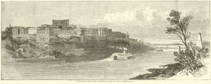 Nashville desde la orilla opuesta del Cumberland, diciembre 1864 de American School