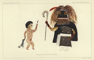Natacka Quqti, o Soyok Wuqti (litografía en color) de American School