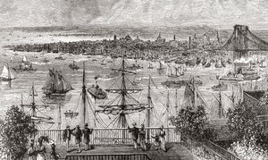 Nueva York en el siglo XIX de American School