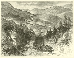 Ocupación de Cumberland Gap, septiembre de 1863 de American School