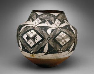 Olla, Haaku, Acoma Pueblo de American School