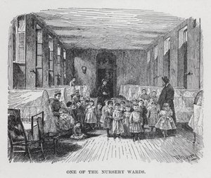 Una de las salas de guardería de American School