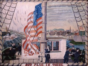 Nuestra bandera está allí: Fort McHenry, Baltimore, 1850-1900 de American School