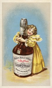 Extracto de malta Pabst, el mejor tónico de American School