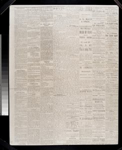 Página del Chicago Tribune, 11 de octubre de 1871