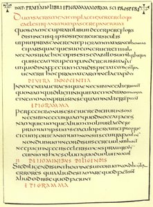Página de los epigramas de San Próspero de American School