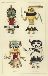 Pautiwa, Cipikne, Hakto, Caiastacana (litografía en color)